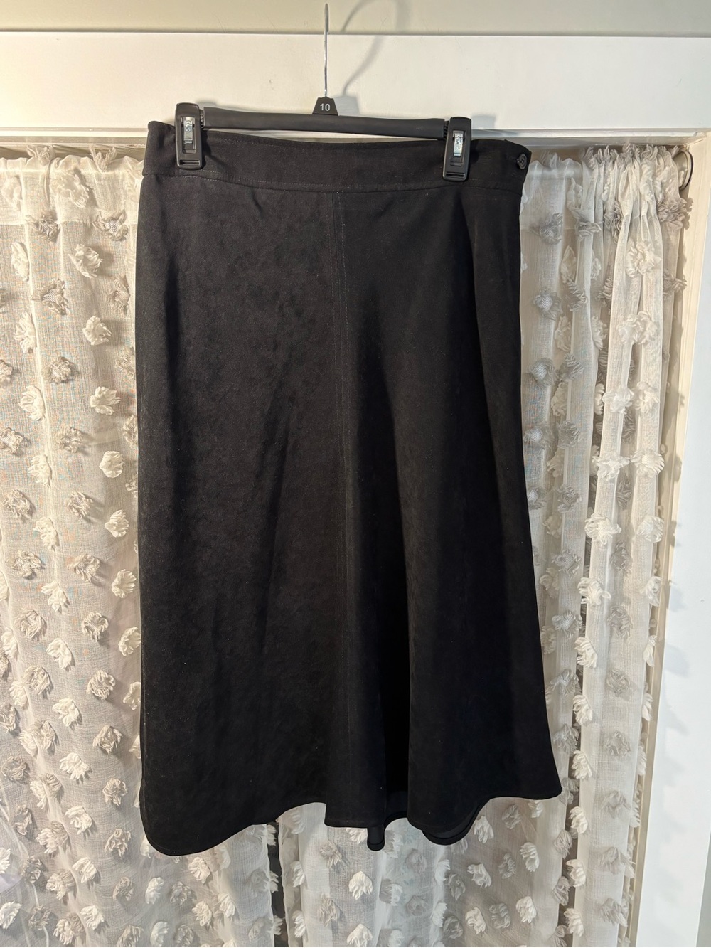 Christopher & Banks Black A-Line Skirt